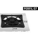 Ver imagem 5 de Fogão Serv Kenok 4 Bocas 2 Duplas Baixa Pressão com Forno Brilho 84 Litros Inox