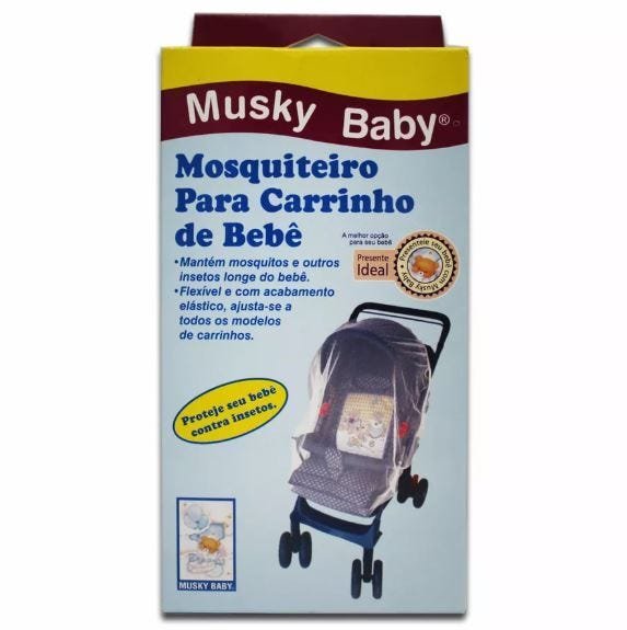 Mosquiteiro Para Carrinho de Bebê Musky Baby Ref 1318 - 2