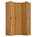 Ver imagem 2 de Guarda-roupa de Canto 3 Portas 100% Mdf Altezza Clean
