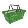 Cesto Plástico Verde - 1