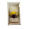 Corta Gotas Anel com Feltro Vinho Italiano Amarelo Bugatti - 2