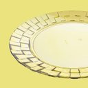 Ver imagem 2 de Conjunto 6 Pratos Rasos Amarelo 26cm Trama Crippa