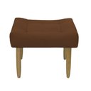 Ver imagem 3 de Puff Banqueta Decorativo Pés Madeira