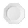 Kit 06 Pratos Raso 28cm Prisma Branco MOD-077/DEC-0000 - 1