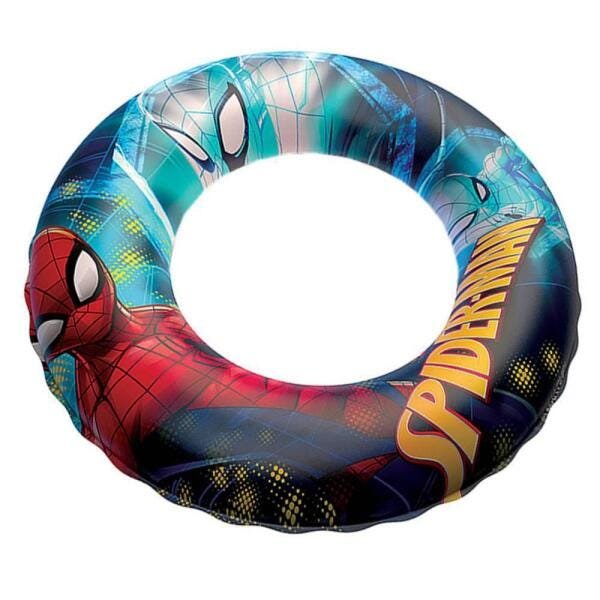 Boia Cintura Inflável Marvel Spider Man E Homem Aranha 56Cm - 1