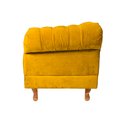 Ver imagem 3 de Poltrona Chesterfield Elisabeth Capitone Suede Amarelo Decorativa / Sala, Tv, Estar, Recepção