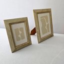 Ver imagem 4 de Porta Retrato Mdf - Fio Dourado 15 X 20cm