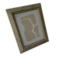 Ver imagem 1 de Porta Retrato Mdf - Fio Dourado 15 X 20cm