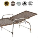 Ver imagem 3 de 2 Espreguiçadeiras e Mesa Catar Alumínio Piscina Praia:argila