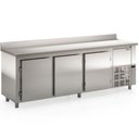 Ver imagem 1 de Balcão de Encosto com 3 Portas sem Pia Gbfe250 Gelopar Balcão 765 Litros Inox 220v