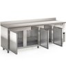 Balcão de Encosto com 3 Portas sem Pia Gbfe250 Gelopar Balcão 765 Litros Inox 220v - 2