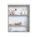 Ver imagem 4 de Espelheira de Banheiro com LED 2 Portas e Nicho 60cm Multimóveis Crpro-EPL007 Arenas