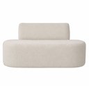 Ver imagem 6 de Sofá Reto 03 Lugares 180cm Mônaco Bouclé Off White - Nexta Casa