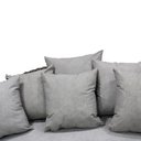 Ver imagem 4 de Sofá Essencial Bola 1,50m Fibra Indiano Cinza