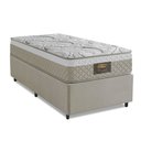 Ver imagem 1 de Cama Box Solteiro Cristal Molas Ensacadas 88x188x61cm