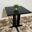 Ver imagem 3 de Mesa Fixa 70x70 de Madeira:preto