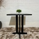 Ver imagem 1 de Mesa Fixa 70x70 de Madeira:preto