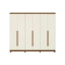 Ver imagem 3 de Guarda Roupa 6 Portas 3g Pés CB03T580 Kappesberg Canel