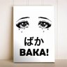 Placa Decorativa Baka! Anime Otaku - 1