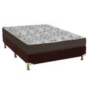 Ver imagem 1 de Cama Box Viúva: Colchão Espuma D45 Ortobom /EP Anatômico Fort Tech ISO 150 + Base CRC Suede Brown(12