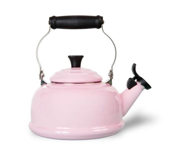 Chaleira Tradiconal Com Apito 1,6L Oficial Le Creuset - Rosa - 1