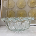 Ver imagem 3 de Centro de Mesa em Cristal Murano Transparente 33x33x15cm