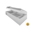 Cama Solteiro com Bau Interno Embutido Pratica Reforçada Camila Mdf/mpd Framar Branca - 5
