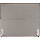 Ver imagem 4 de Cabeceira Box Queen Com Tachas 160 cm Vicenza L02 Bouclê Bege - Lyam Decor