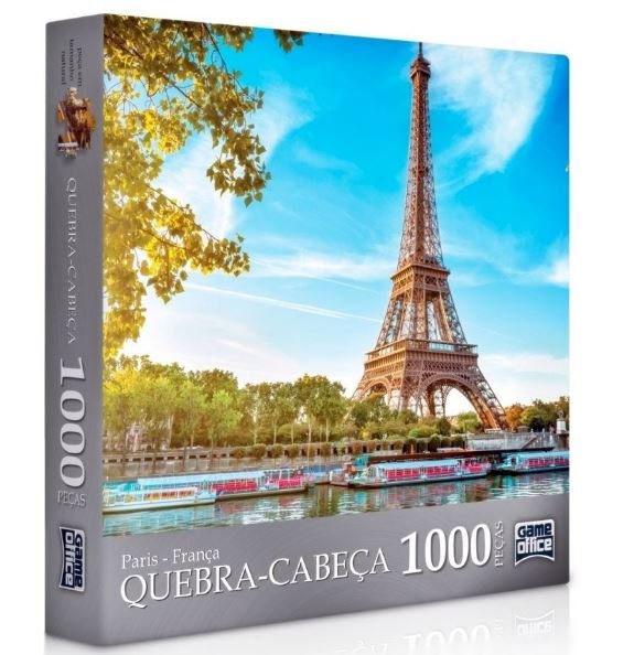 Quebra Cabeça Paris 1000 Peças Toyster | MadeiraMadeira