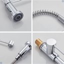 Ver imagem 3 de Torneira Gourmet Misturador Monocomando Bancada Spray Cromada