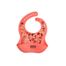 Babador de Silicone Estampado Yummy! Coral Fisher-Price - BB1186 - 2