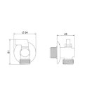 Ver imagem 3 de Torneira Esfera para Máquinas de Lavar Aco Inox - Fluxhidro