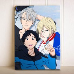 Placa Decorativa Anime Yuri on Ice - 1