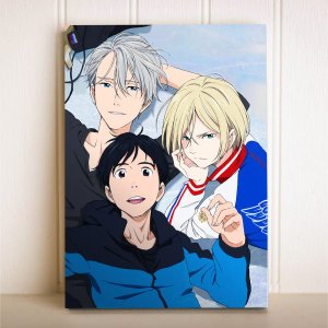 Placa Decorativa Anime Yuri on Ice