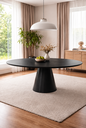 Ver imagem 1 de Mesa de Jantar Oval Cone 130x80cm em Mármore São Gabriel