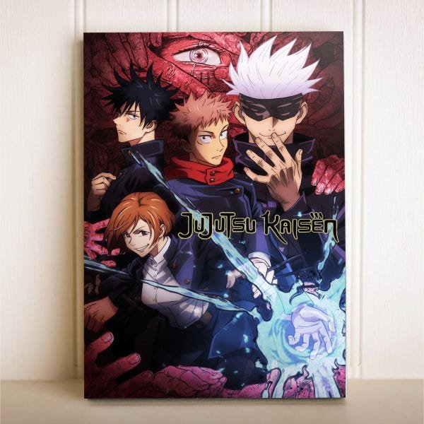 Placa Decorativa Anime Jujutsu Kaisen