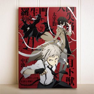 Placa Decorativa Anime Bungou Stray Dogs