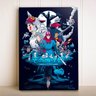 Placa Decorativa Anime Mononoke Hime Studio Ghibli Princesa - 1