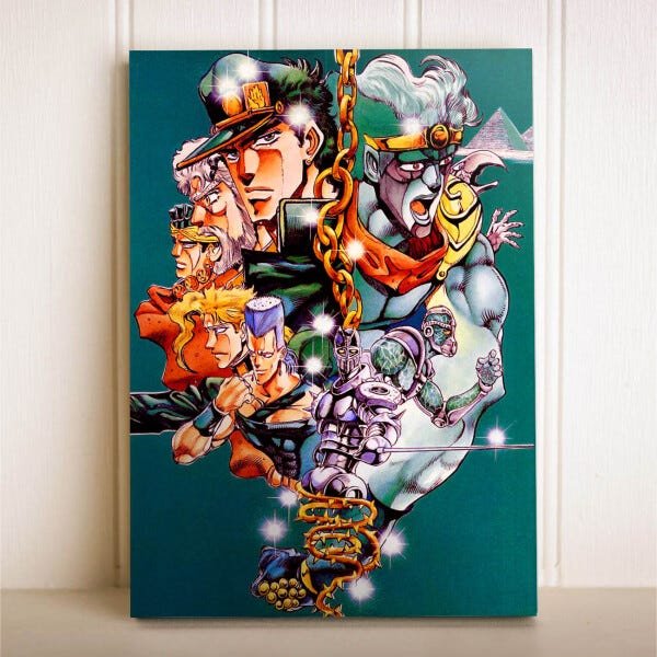 Placa Decorativa Anime JoJo's Bizarre Adventure