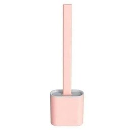 Escova Sanitária Silicone de Limpar Vaso Sanitário Suporte - 4