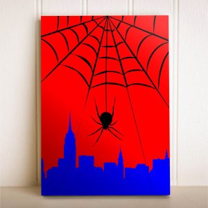 Placa Decorativa Filme Homem Aranha Herói Marvel