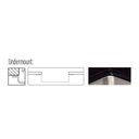 Ver imagem 4 de Cuba de embutir Tramontina Design Collection Quadrum Undermount Aço Inox Scotch Brite 40 U 40x40 cm 