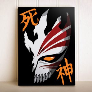 Placa Decorativa Anime Bleach Ichigo Hollow