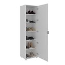 Ver imagem 4 de Sapateira Versa Home 60cm x 46,5cm x 213,5cm 1 Porta com Espelho