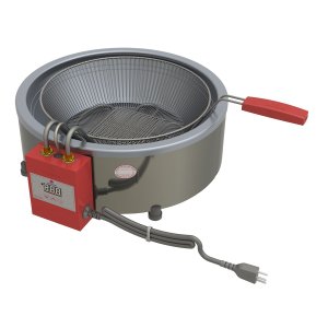 Tacho Fritador Elétrico Progás Aço Inox Escovado com Cesto 7 Litros 220V PR-70E