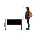 Ver imagem 4 de Mesa Computador Gamer Me4161 Preto/vermelho - Tecno Mobili