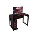 Ver imagem 1 de Mesa Computador Gamer Me4161 Preto/vermelho - Tecno Mobili