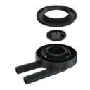 Ver imagem 1 de Queimador Duplo Completo Fogão Industrial Ferro N05 15,5cm