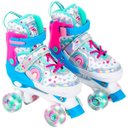 Ver imagem 1 de Patins Quad Ajustavel Kit Proteçao Colorido Unitoys 30-33