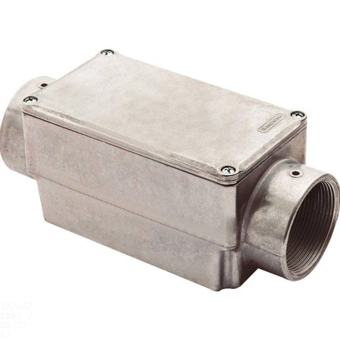 Condulete Fixo 2" Tipo "c" - com Tampa / Rosca Bsp / sem Pintura Tramontina